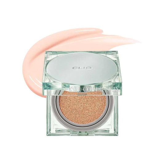 CLIO Kill Cover Skin Fixer Cushion SPF50+ PA+++ – Long-Lasting Flawless Cushion