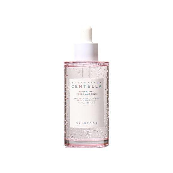 SKIN1004 Madagascar Centella Poremizing Fresh Ampoule – 100ml serum for pore refining, oil control, and hydration.