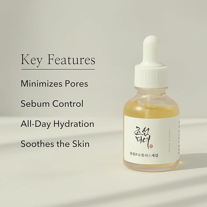 Beauty of Joseon Glow Serum: Propolis + Niacinamide – Radiance-Boosting & Soothing Serum (30ml)