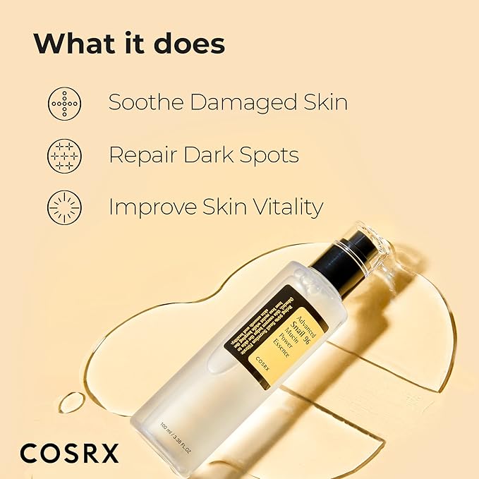 COSRX Advanced Snail 96 Mucin Power Essence – Hydrating & Repairing Essence (100ml)