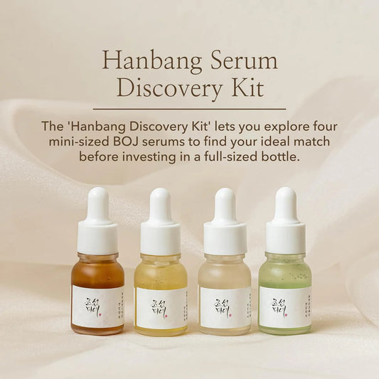 BEAUTY OF JOSEON Hanbang Serum Discovery Kit – Set of 4 Mini Serums (10ml each)