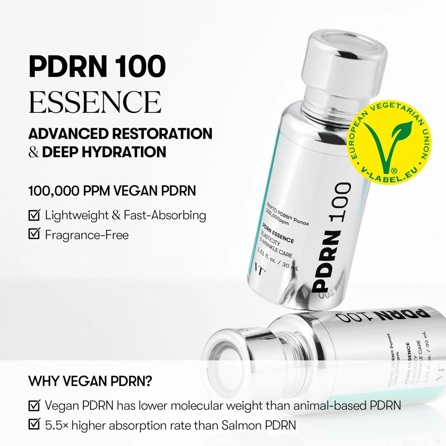 VT COSMETICS PDRN 100 Essence – 30ml