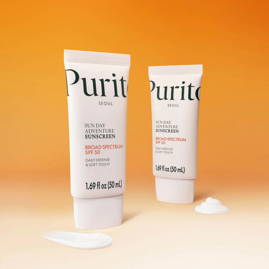 PURITO Sun Day Adventure Sunscreen – Lightweight Broad-Spectrum SPF 50