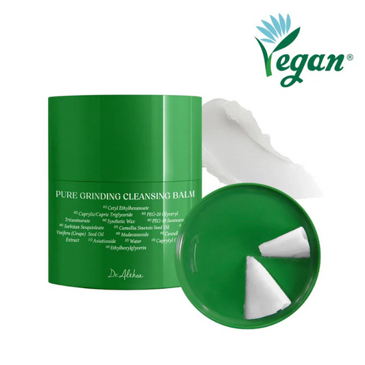DR. ALTHEA Pure Grinding Cleansing Balm – 50ml hygienic balm with twist-up grinder design for gentle, effective cleansing.
