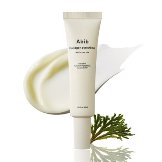 ABIB Collagen Eye Cream Jericho Rose Tube 30 ml – collagen eye cream with Jericho rose and hyaluronic acid for firming and hydration