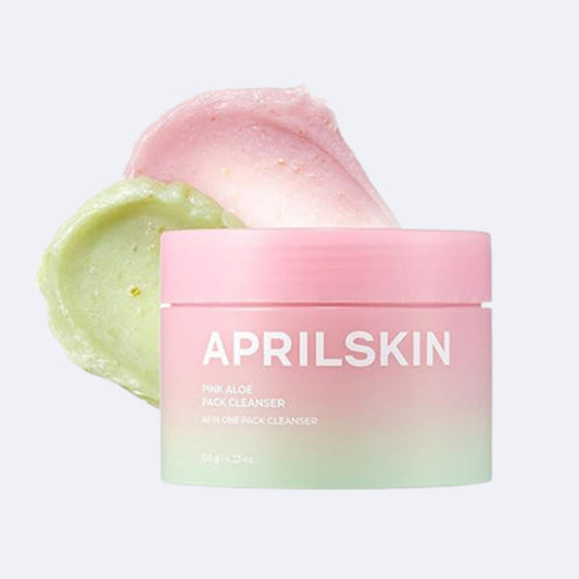 APRILSKIN Pink Aloe Pack Cleanser for soothing and pore care
