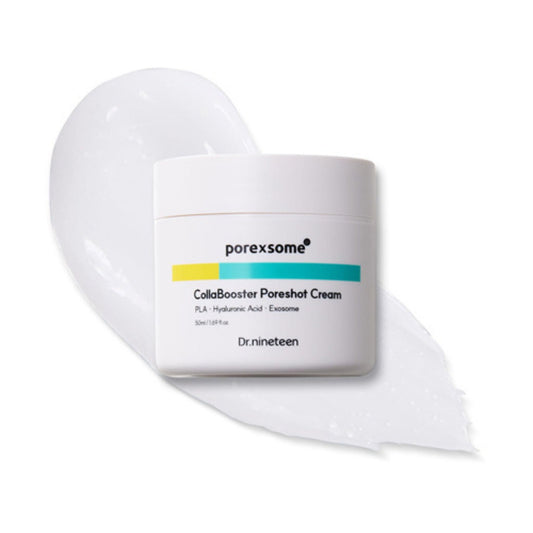 DR.NINETEEN PoreXsome Collabooster Poreshot Cream 50ml with Peptides, Niacinamide, and Pore-Care Complex