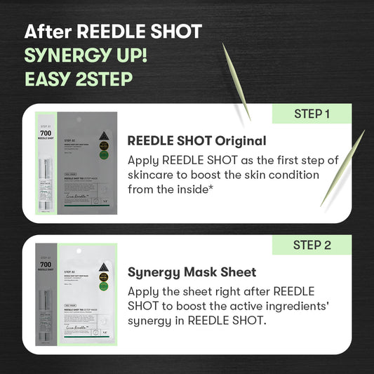VT COSMETICS Reedle Shot 700 2-Step Mask (5ea)
