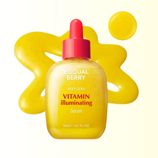 EQQUALBERRY Vitamin Illuminating + Bakuchiol Plumping Serum Set – 2 x 30ml
