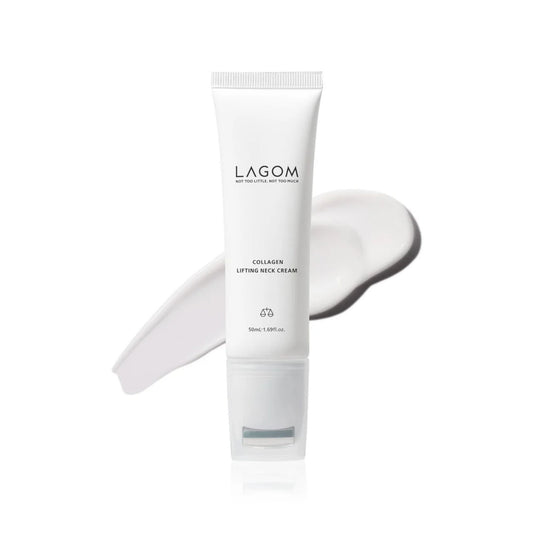 LAGOM Collagen Lifting Neck Cream for firming and hydrating care