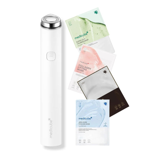 MEDICUBE AGE-R Booster Pro Mini (White) | Facial LED Skincare Device
