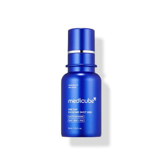 MEDICUBE One Day Exosome Shot Pore Ampoule 2000 – 30ml – Skin Refining Serum