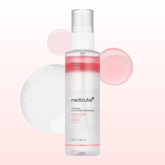 MEDICUBE PDRN Pink Peptide Serum Mist 100ml – Anti-Aging Hydrating Mist