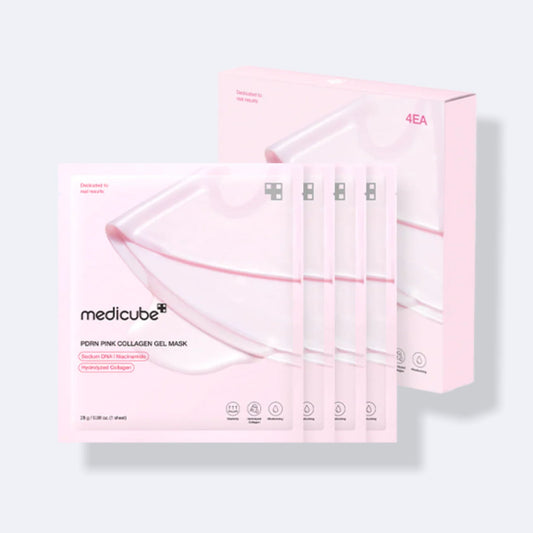 MEDICUBE PDRN Pink Collagen Gel Mask – 4 ea (28g each)