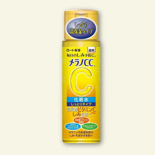 MELANO CC Vitamin C Lotion 170 ml – Japanese brightening vitamin C lotion with ascorbic acid and citrus extracts