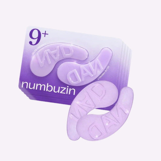 NUMBUZIN No. 9 NAD⁺ Collagen Under-Eye Patches (5 Pairs) – Cooling, Depuffing & Anti-Aging with Peptides & Niacinamide