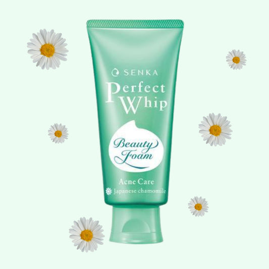 SENKA Perfect Whip Acne Care Cleansing Foam for oily and acne-prone skin