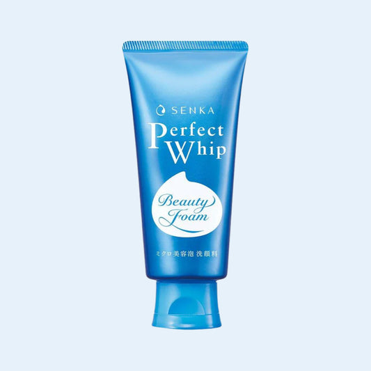 SHISEIDO Senka Perfect Whip Cleansing Foam for gentle deep pore cleansing