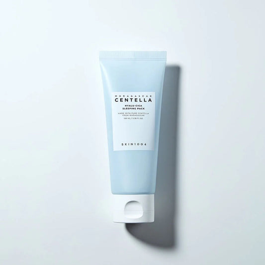 SKIN1004 Madagascar Centella Hyalu-Cica Sleeping Pack 100ml with Centella and hyaluronic acid for overnight soothing and hydration