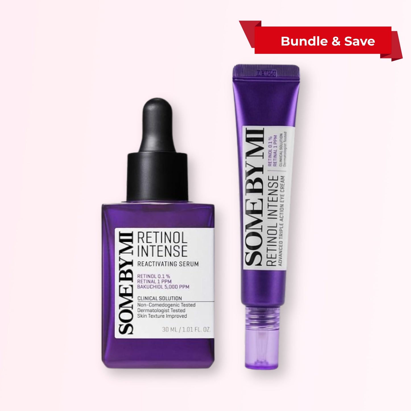 SOME BY MI Retinol Intense Set – Reactivating Serum and Triple Action Eye Cream 30ml