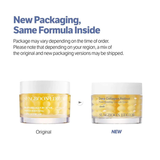 SUNGBOON EDITOR Deep Collagen Retinol Power Boosting Capsule Cream (50ml)