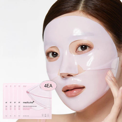 MEDICUBE PDRN Pink Collagen Gel Mask – 4 ea (28g each)