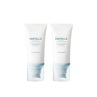 SKIN1004 Madagascar Centella Hyalu-Cica Water-Fit Sun Serum SPF50+ PA++++ – Twin Pack (50ml x 2)