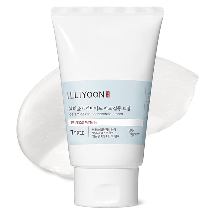 ILLIYOON Ceramide Ato Concentrate Cream – Deep Hydration & Skin Barrier Support Moisturizer (200ml)