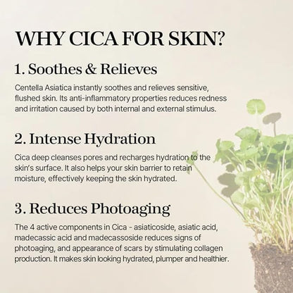 MIXSOON Soondy Centella Asiatica Essence – 100% Pure Cica Extract (100ml)