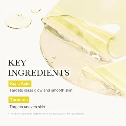 MEDICUBE Kojic Acid Turmeric Brightening Gold Jelly Gel Mask (4ea)