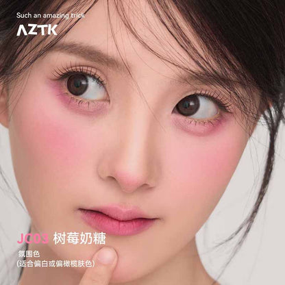 AZTK Jello Color Liquid Blush – Lightweight, Buildable Cheek Color with Soft-Matte Finish (5ml)