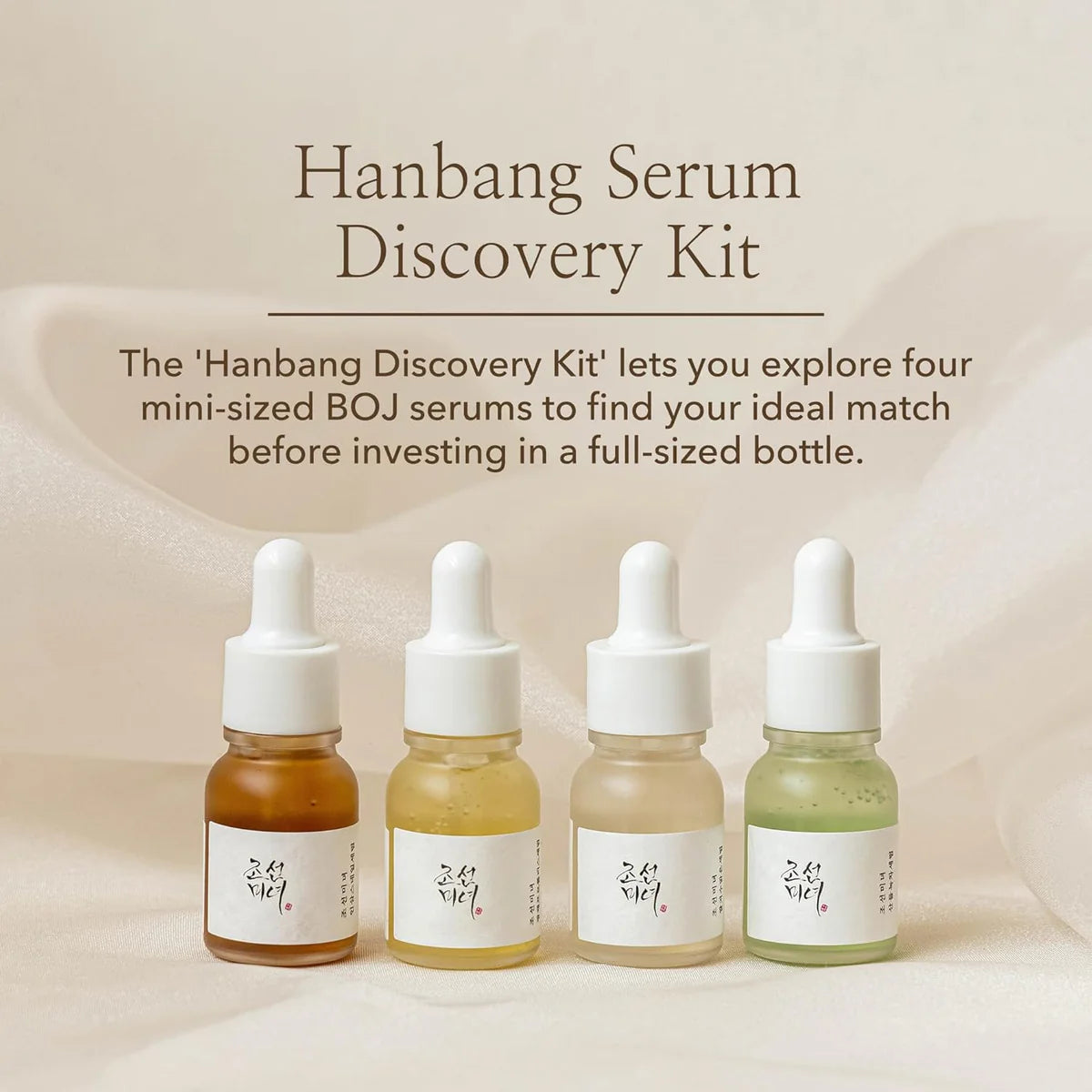 BEAUTY OF JOSEON Hanbang Serum Discovery Kit – Set of 4 Mini Serums (10ml each)