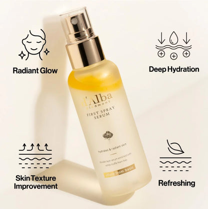 D’ALBA Italian White Truffle First Spray Serum – Vegan Glow Mist (100ml)