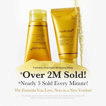 MEDICUBE Kojic Acid Turmeric Night Wrapping Mask (75ml)