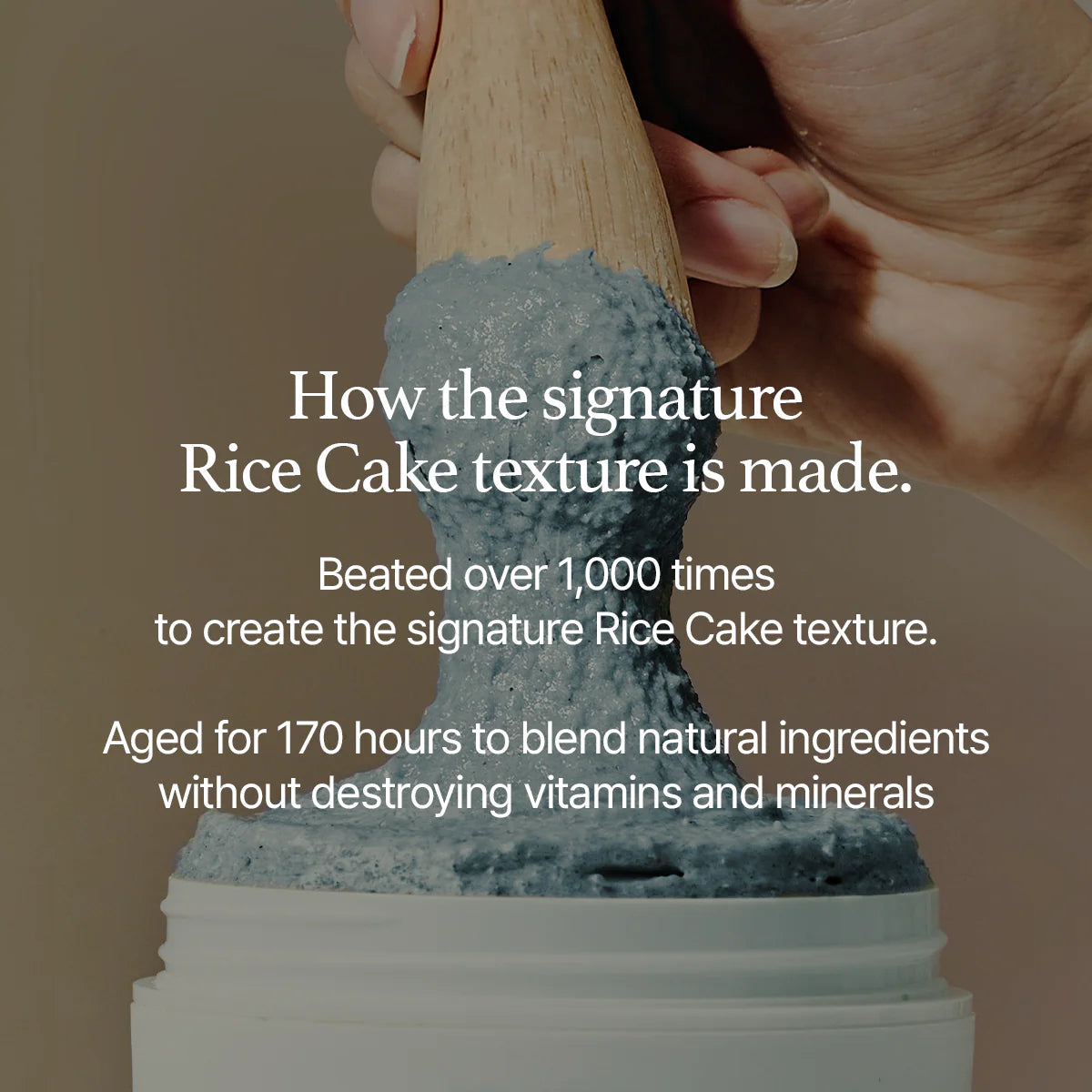 ARENCIA Blue Hyssop Rice Mochi Cleanser (120 g)