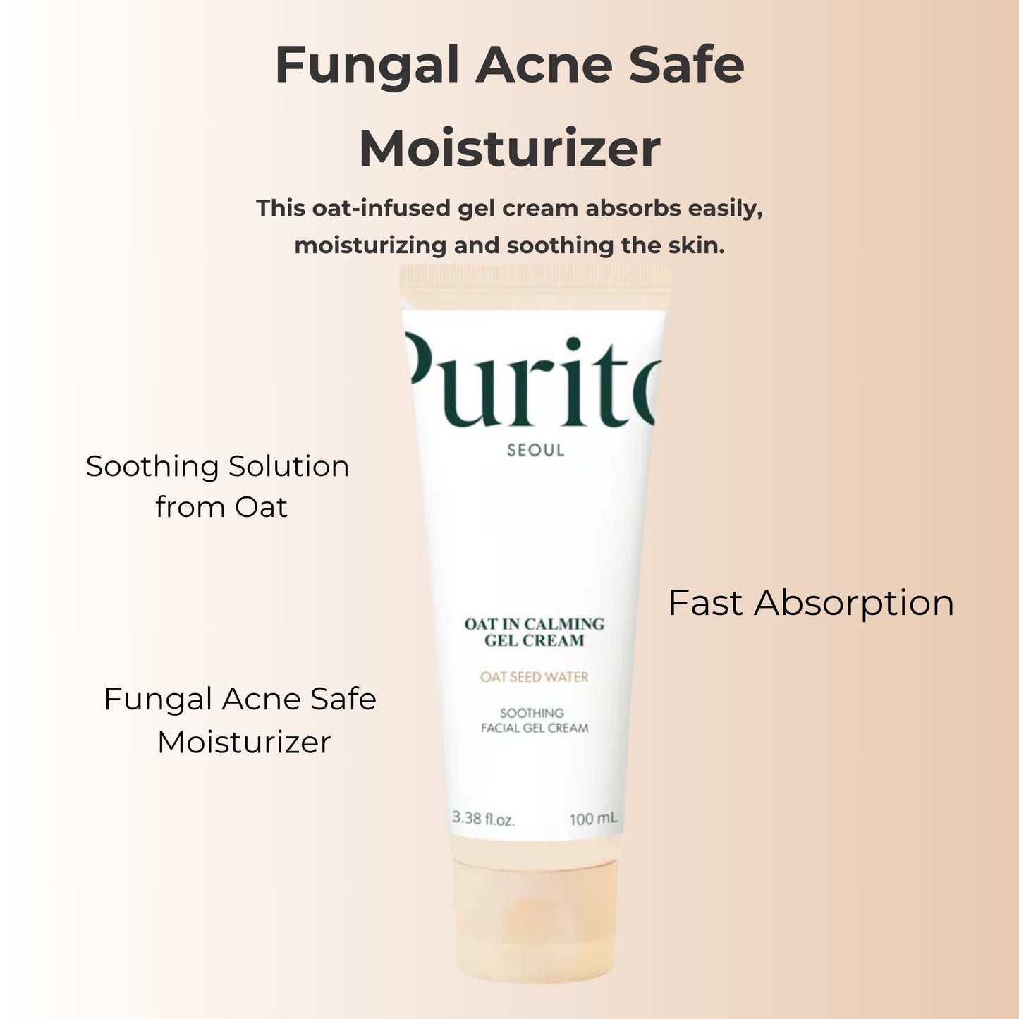 PURITO Oat-In Calming Gel Cream (100ml)