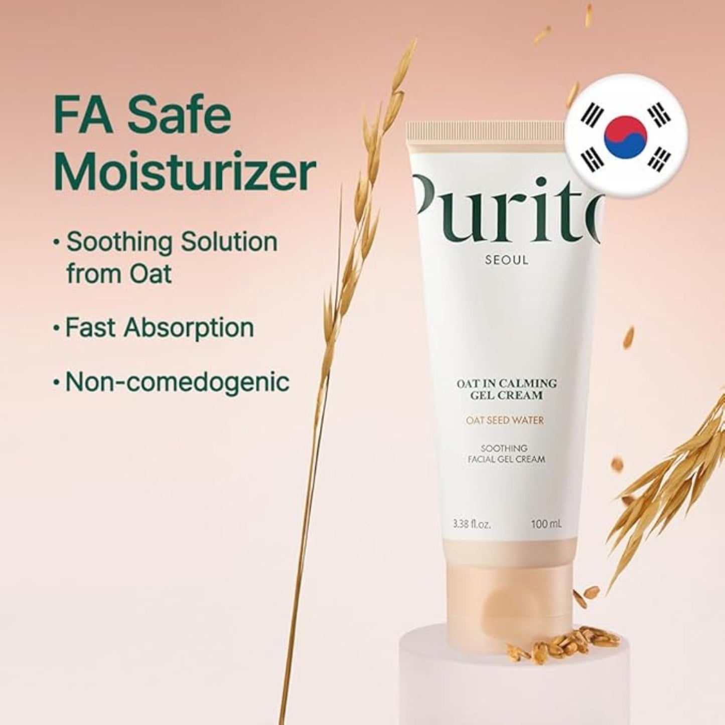 PURITO Oat-In Calming Gel Cream (100ml)
