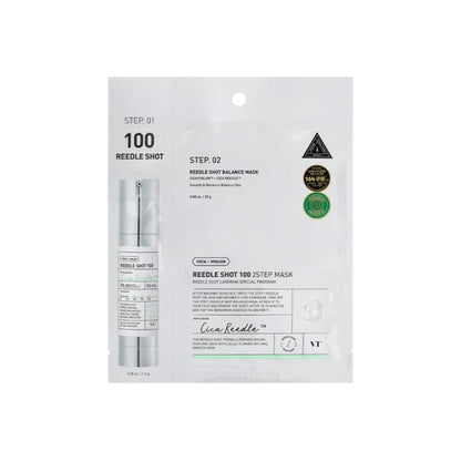 VT Reedle Shot 2-Step Mask – 5 Pack (100 / 300 / 700 / Collagen / Reti-A)