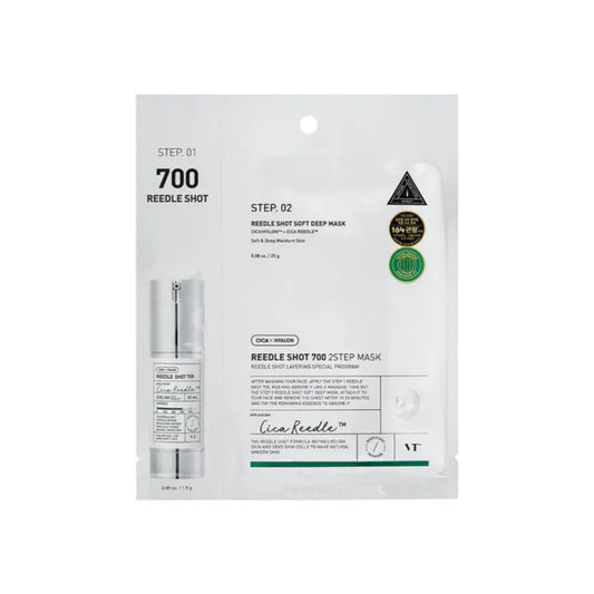 VT Reedle Shot 2-Step Mask – 5 Pack (100 / 300 / 700 / Collagen / Reti-A)