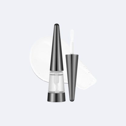 Two metallic cone-shaped objects on a light gray background