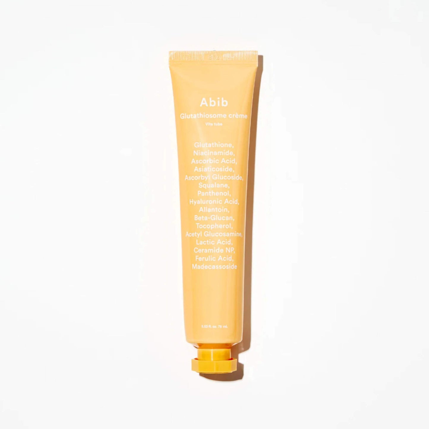 abib glutathiosome cream vita tube 75ml korean brightening face cream