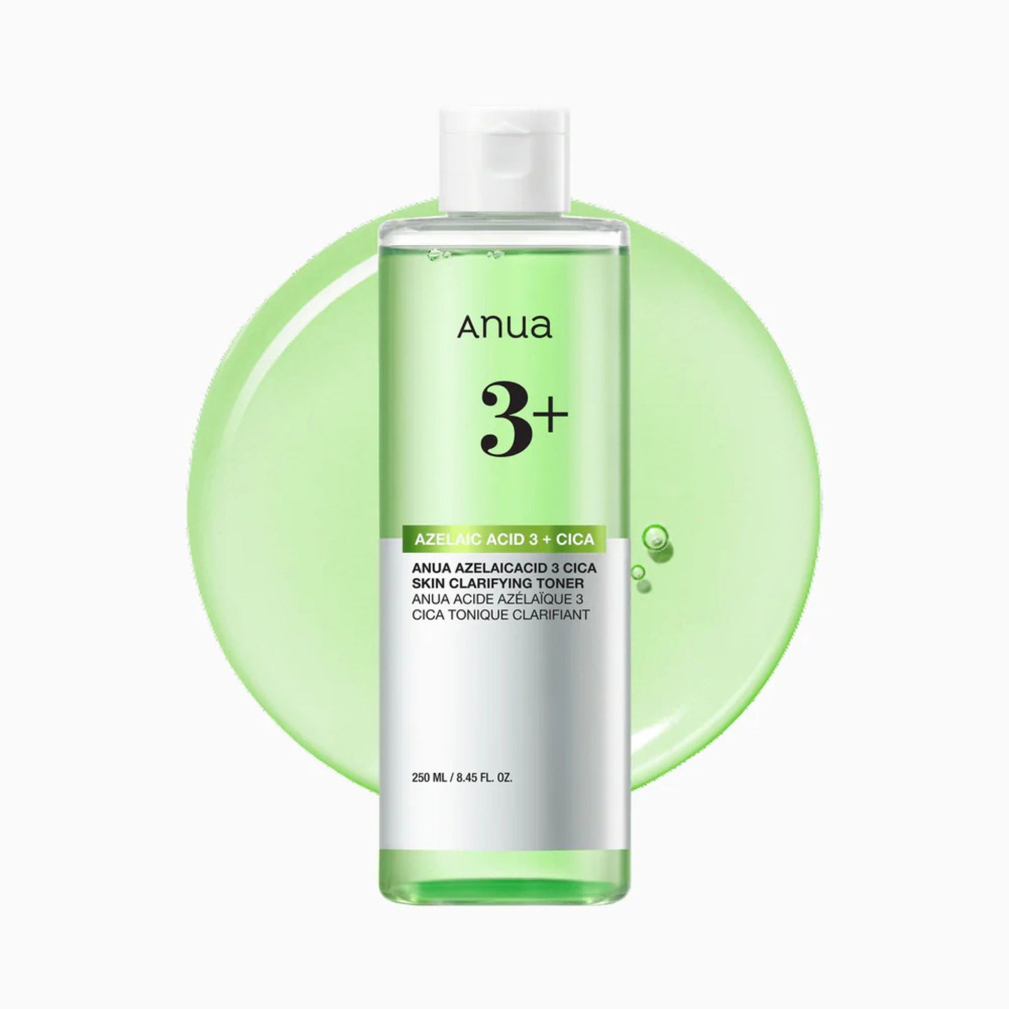 ANUA Azelaic Acid 3 Cica Skin Clarifying Toner (250ml)