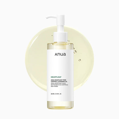 ANUA Heartleaf Pore Control Cleansing Oil 200ml – Pore Cleansing Oil for Sensitive Skin