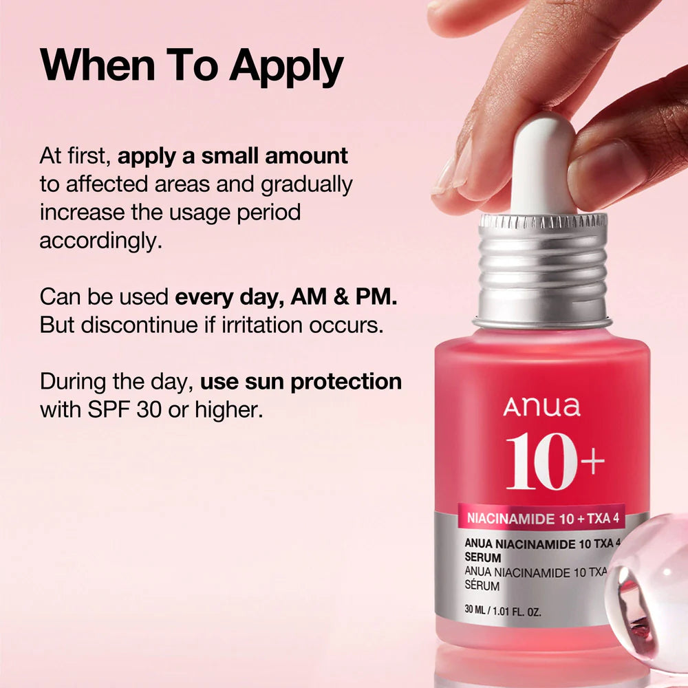 ANUA Niacinamide 10% + TXA 4% Serum (30 ml)