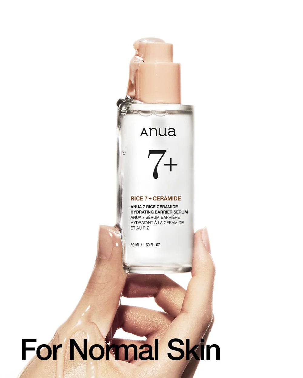 ANUA 7 Rice Ceramide Hydrating Barrier Serum – Deep Hydration & Skin Barrier Support (50ml)