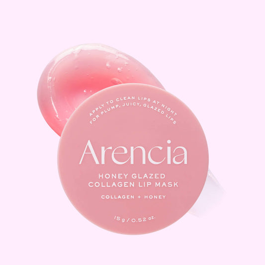 arencia honey glazed collagen lip mask 20g korean hydrating overnight lip care