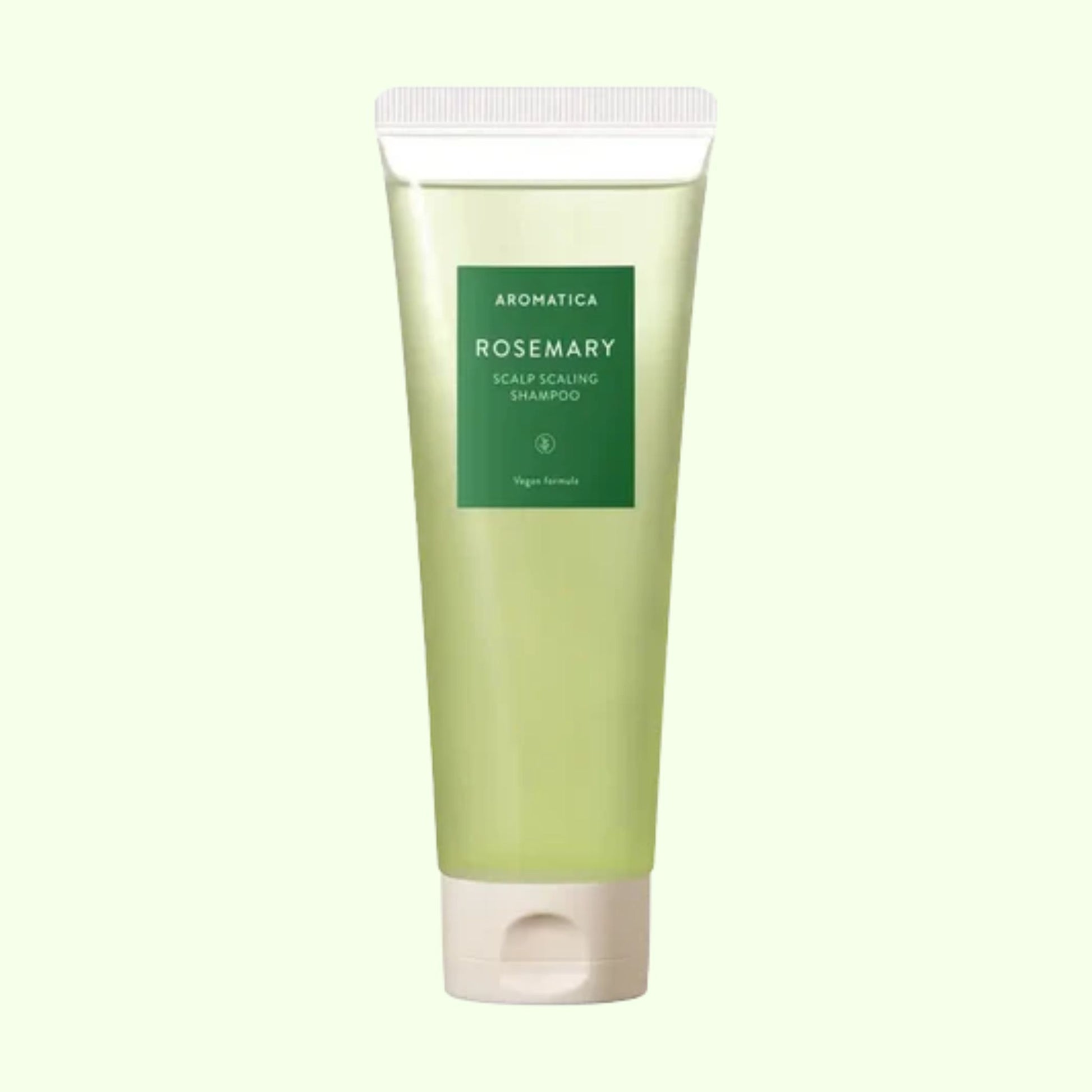 AROMATICA Rosemary Scalp Scaling Shampoo 180 ml – rosemary scalp detox clarifying shampoo for oily, flaky scalps