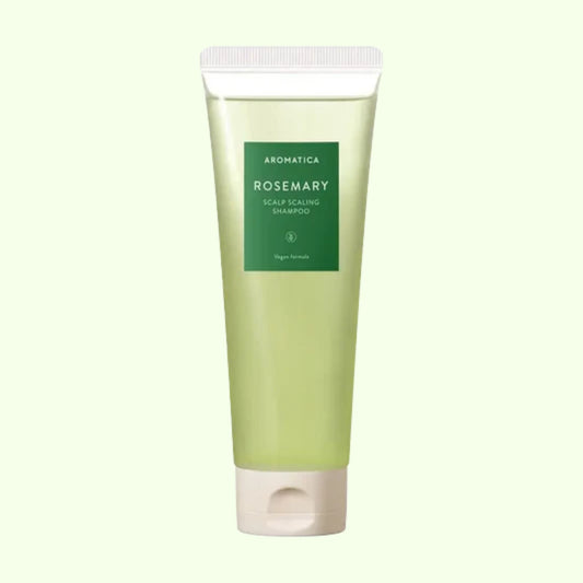 AROMATICA Rosemary Scalp Scaling Shampoo 180 ml – rosemary scalp detox clarifying shampoo for oily, flaky scalps