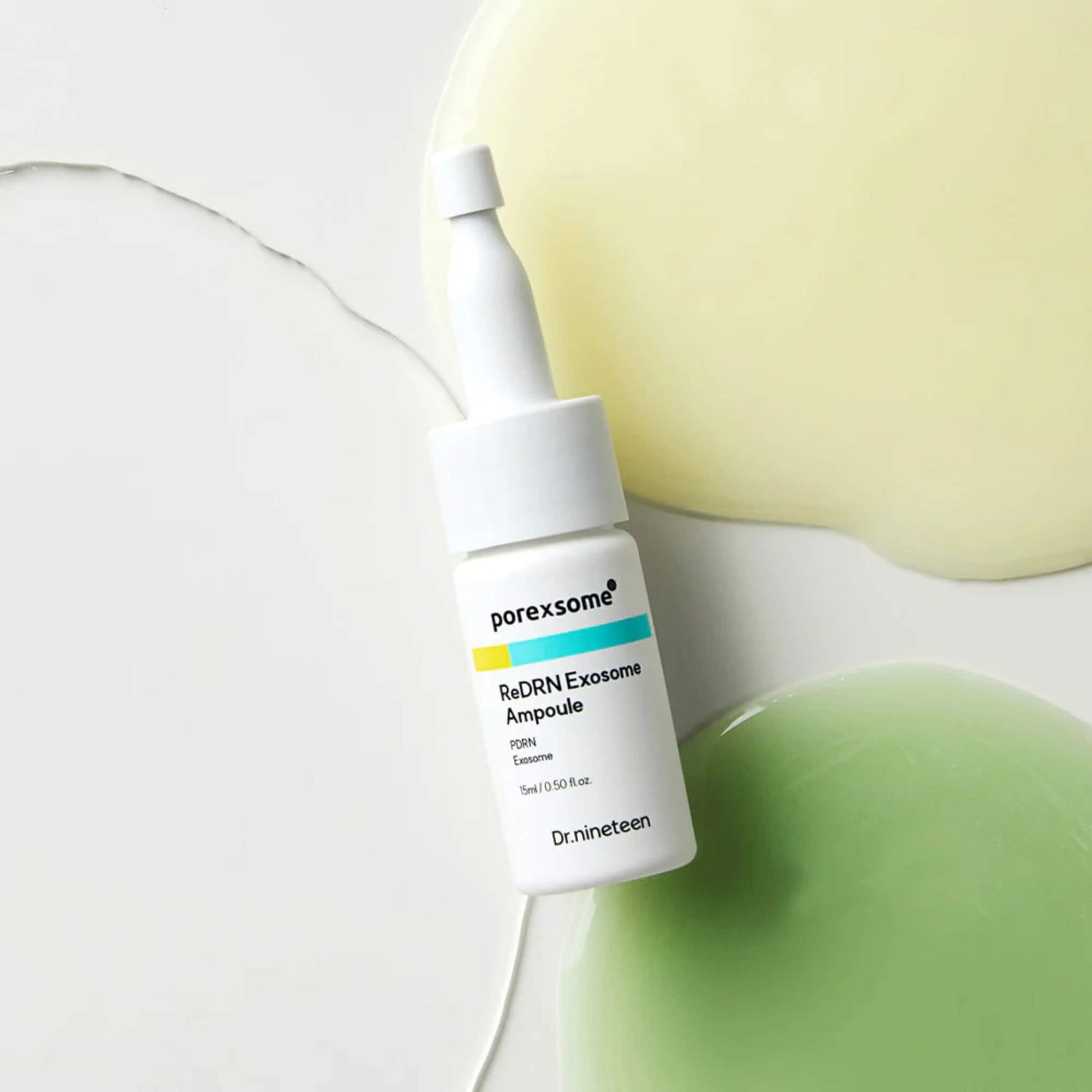 Porexsome ReDRN Exosome Ampoule bottle on a white background