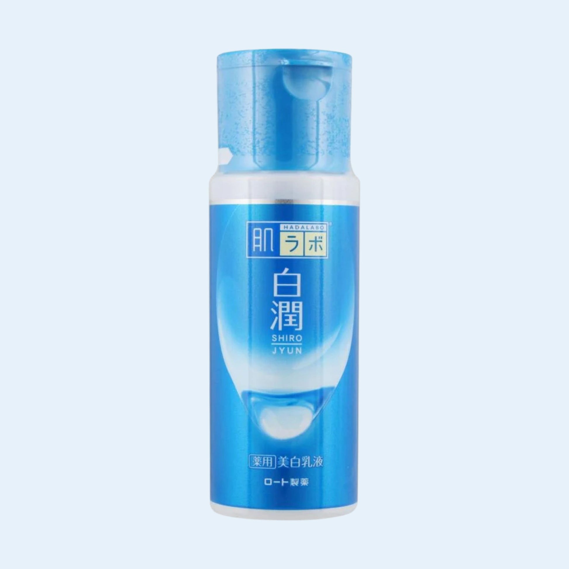 HADA LABO Shirojyun Whitening Lotion Rich 140 ml – brightening Japanese lotion with tranexamic acid and hyaluronic acid